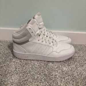 Adidas White High-Top Sneakers